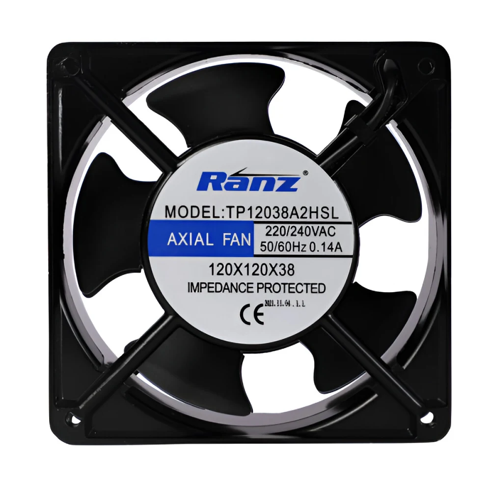 Ranz Rack Fan 4 Inch view 2